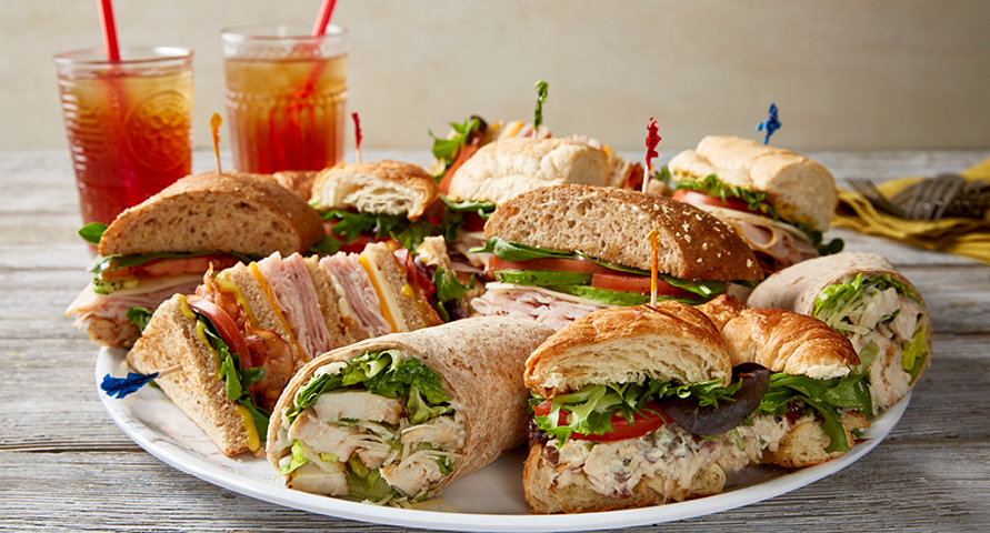 Sandwich deals party trays